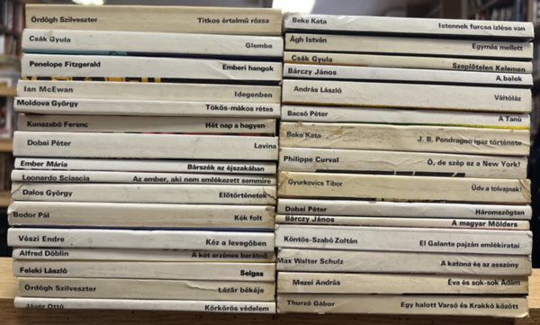 false - 31 db RaRe knyv: Titkos rtelm rzsa, Glemba, Emberi hangok, Idegenben, Tks-mkos rtes, Ht nap a hegyen, Eltrtnetek, Kk folt, Lavina, Brszk az jszakban, Az ember, aki nem emlkezett semmire, Kz a levegben, A kt a