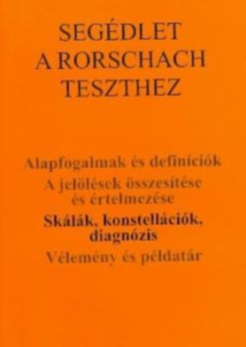 Seg�dlet a Rorschach teszthez 3.