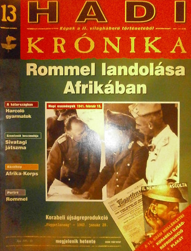 Pap Patrycja  (szerk.) - Hadi Kr�nika 13. sz�m