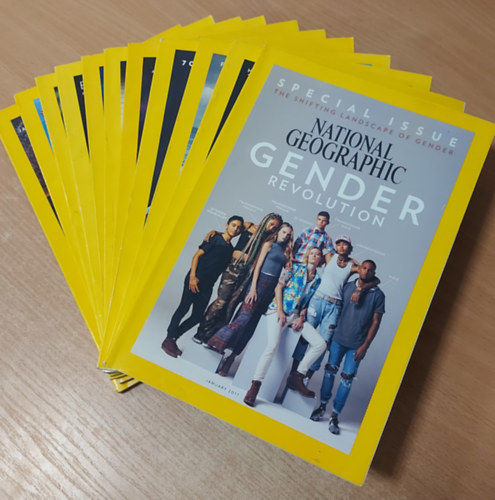 National Geographic - National Geographic 2017. január, február, március, április, május, június, szeptember, október, november, december(10 db. szórványszám)