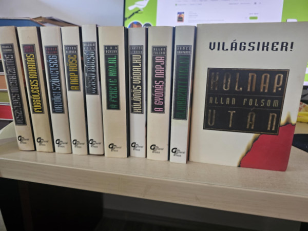 Joseph R. Garber, David Yallop, Peter Blauner, Malcolm Bell, Ann Benson, Carsten Stroud, Allan Folsom, James Grippando Michael C. Eberhardt - 10db Világsikerek, KÖNYVMENTŐ AJÁNLAT: Veszélyes megbízatás+ Függőleges rohanás+ Ördögi szövetség+ A nap hőse+ Végső búcsú+ A fekete halál+ Különös vádalkú+ A gyónás napja+ Holnapután+ Elhibázott ítélet