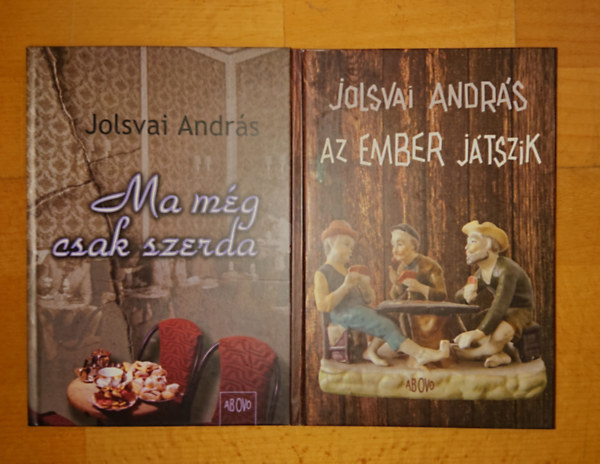 Jolsvai András - 2 kötet Jolsvai Andrástól: ma még csak szerda, Az ember játszik