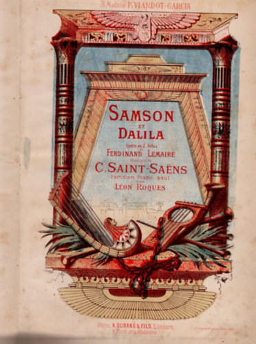 C. Saint-Saens Ferdinand Lemaire - Samson et Dalila