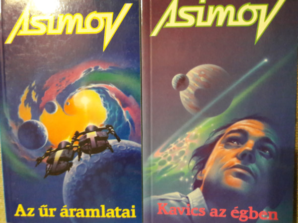 Isaac Asimov - Az űr áramlatai + Kavics az égben - 2db Asimov mű