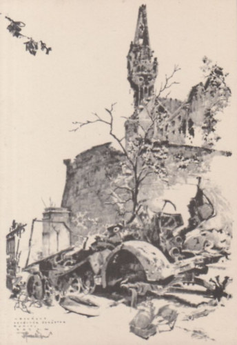 Az Orsz�gos Lev�lt�r, Budapest (r�gi k�peslap)