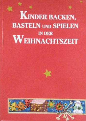 Kinder Backen, Basteln und Spielen in der Weihnachtszeit