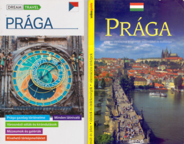 Viktor Kubk - Prga (Dream Travel) (+ trkp) + Prga - A vros trtnelmi kzpontja, memlkei s kultrja (uniosguide) ( 2 ktet )