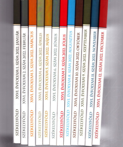 Zsidó Ferenc (főszerk.) - Székelyföld XXVI. évfolyam 2022. 1-12. szám (teljes)