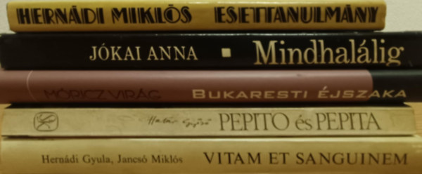Mricz Virg, Hatr Gyz, Herndi Gyula-Jancs Mikls, Herndi Mikls Jkai Anna - Magyar kortrs knyvcsomag