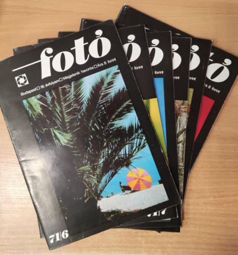 Fot magazin 18. vf (1971)- 7 db szrvnyszm (6., 7., 8., 9., 10., 11., 12. szm)