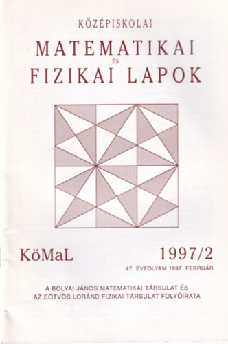 Olh Vera  (fszerk.) - Kzpiskolai matematikai s fizikai lapok 1997/2