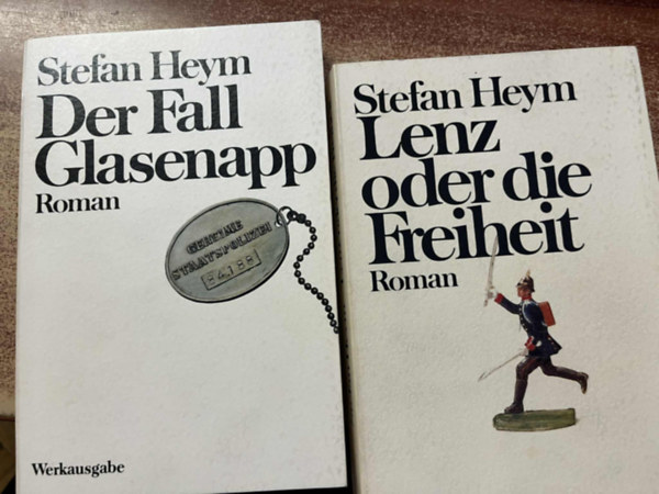 Stefan Heym - Der Fall Glasenapp + Lenz oder die Freiheit