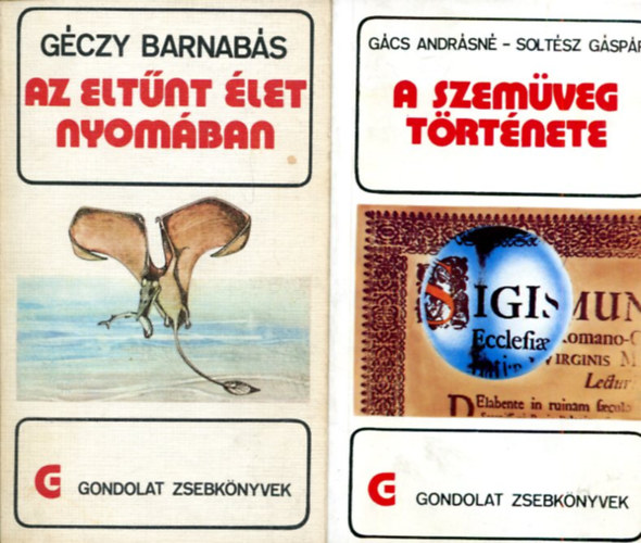 Gczi - Gcs - Soltsz - 2 db Gondolat zsebknyv
