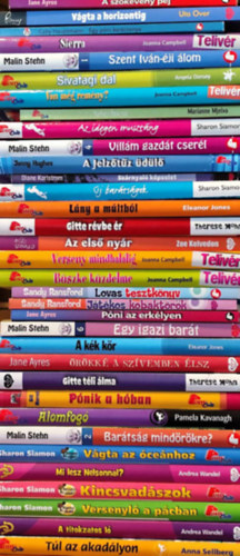 Andrea Wandel, Joanna Campbell, Malin Stehn, Sandy Ransford, Eleanor Jones Sharon Siamon - 34 db Pony Club k�tet