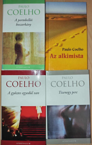 Paulo Coelho - (4db) Paulo Coelho knyvcsomag: A portobelli boszorkny / Az alkimista / A gyztes egyedl van / Tizenegy perc