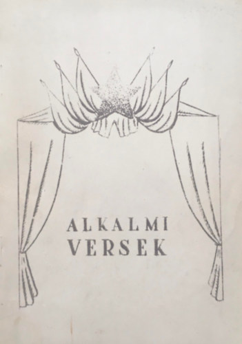 Horv�th G�za - Alkalmi versek gy�jtem�nye