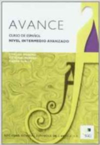 Avance nivel intermedio-avanzado alumno spanyol nyelvkönyv (tankönyv)