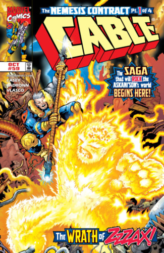 Jose Ladronn Joe Casey - Cable #59 - The Nemesis Contract 1/4.