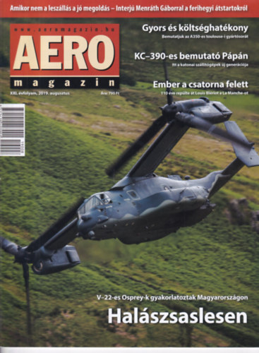 Aero magazin XXI. �vfolyam, 2019. augusztus