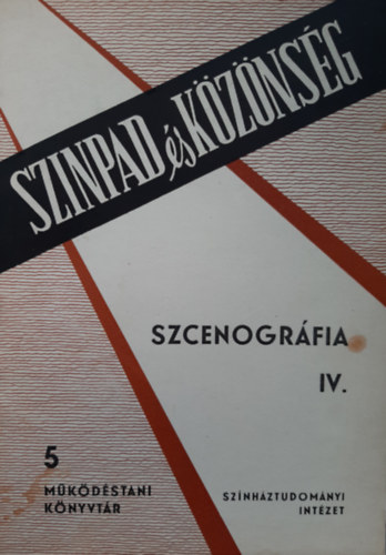V. A. Popov - Szcenogr�fia IV. (Sz�npad �s k�z�ns�g. M�k�d�stani k�nyvt�r 5.)