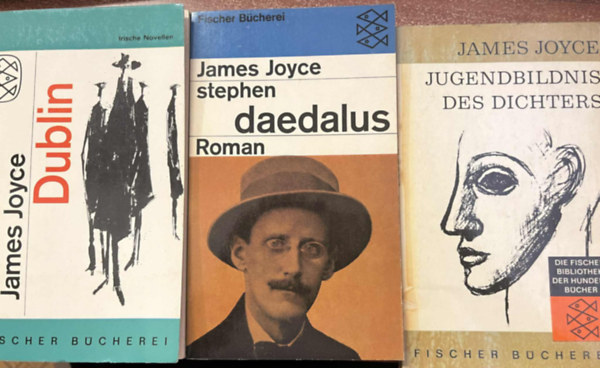 James Joyce - 3 db James Joyce németül