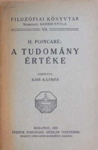 H. Poicar - A tudomny rtke