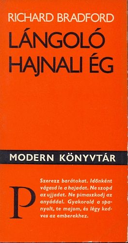 Richard Bradford - Lángoló hajnali ég