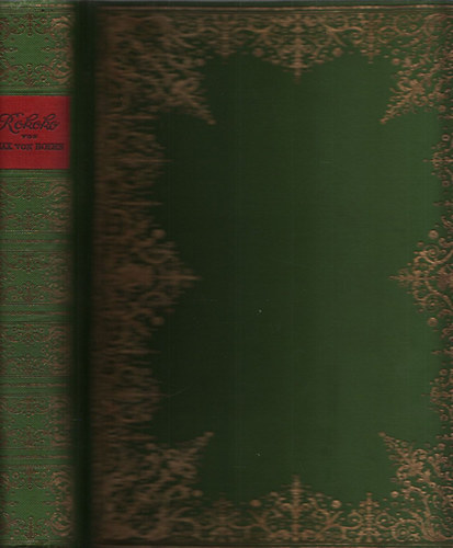 Max von Boehn - Rokoko Frankreich im XVIII. Jahrhundert