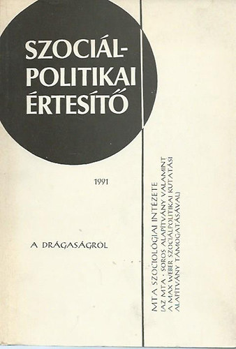 Szocilpolitikai rtest 1991. A drgasgrl