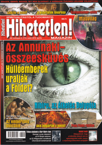 Hihetetlen! magazin 2016. �prilis