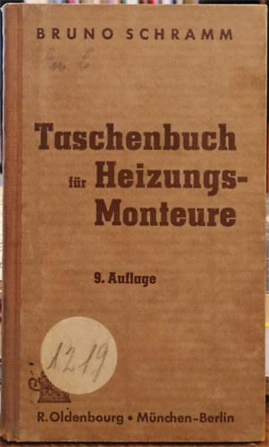Bruno Schramm - Taschenbuch für Heizungs-Monteure