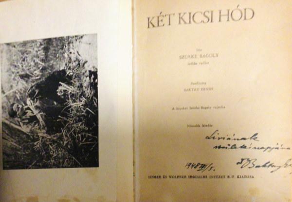 Baktay Ervin  Sz�rke Bagoly (ford.) - K�t kicsi h�d