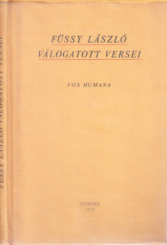 F�ssy L�szl� v�logatott versei