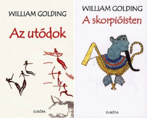William Golding - 2 db William Golding-ktet: Az utdok + A skorpiisten