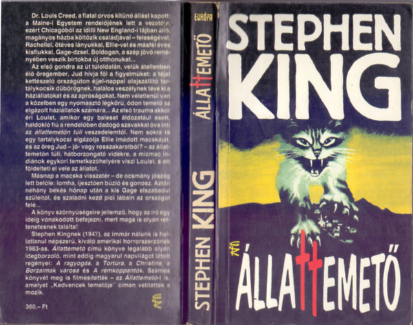 Stephen King - Állattemető (Pet Sematary)