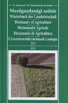 Dr. G�nther Haensch - Mez�gazdas�gi sz�t�r