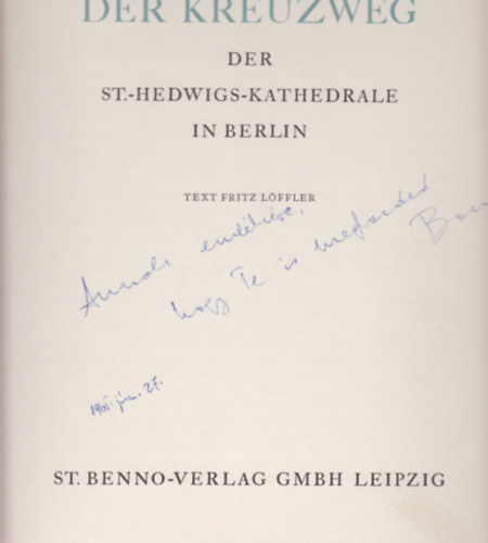 Josef Hegenbarth - Der Kreuzweg der St.-Hedwigs-Kathedrale in Berlin