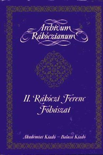 II. R�k�czi Ferenc - II. R�k�czi Ferenc Foh�szai