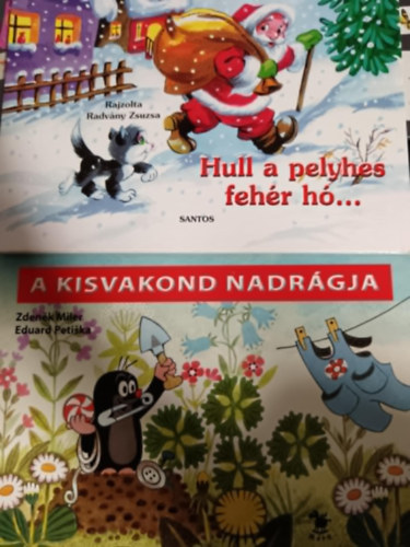 Hull a pelyhes feh�r h�...+ A kisvakond nadr�gja 2db mesek�nyv