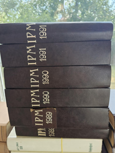 Interpress Magazin (IPM) 1989-1991 teljes évfolyamok 6 kötetben