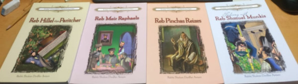 Rabbi Sholom DovBer Avtzon - 4 db Early Chassidic Personalities: Reb Hillel Paritcher; Reb Meir Raphaels; Reb Pinchas Reizes; Reb Shmuel Munkis
