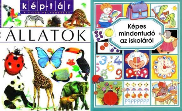 milie Beaumont Marie-Rene Pimont - 2 db ismeretterjeszt ktet vodsoknak: Kpes mindentud az iskolrl +  llatok