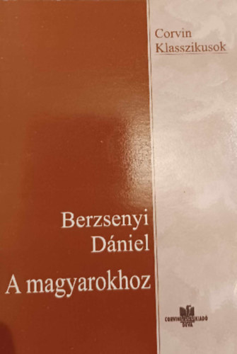 Berzsenyi Dniel - A magyarokhoz