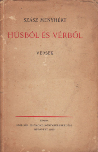 Sz�sz Menyh�rt - H�sb�l �s v�rb�l - versek
