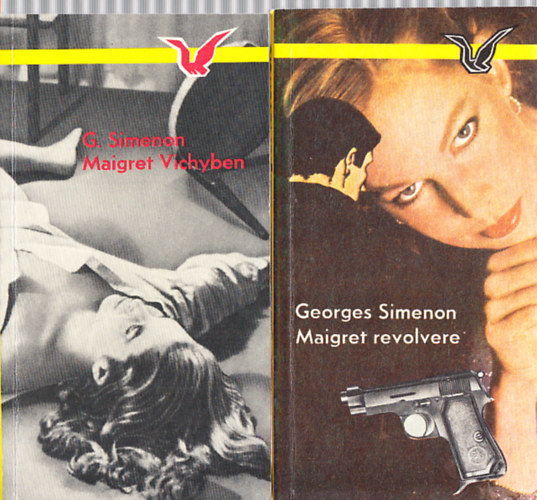 Gerorges Simenon - Maigret Vichyben + Maigret revolvere (2 m�)