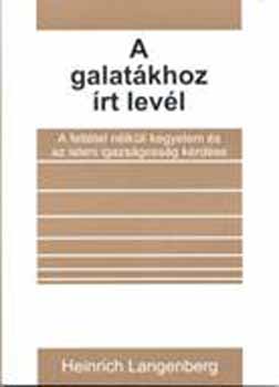 Heinrich Langenberg - A Galatákhoz írt levél