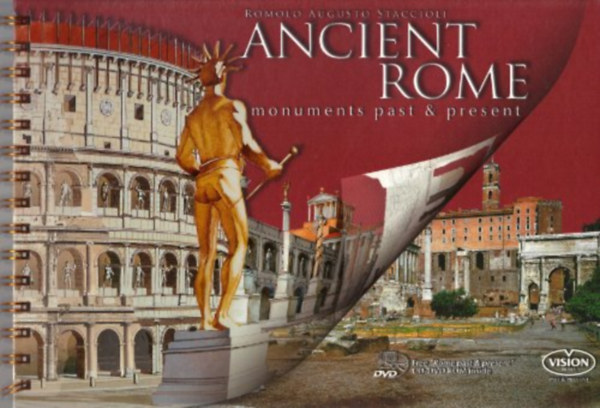 R.A. Staccioli - ncient Rome Monuments Past and Present Staccioli 2006 Spiral Bound Book w/o DVD