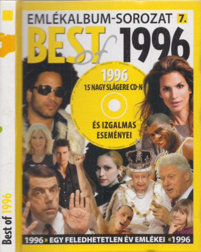 Eml�kalbum-sorozat 7. - Best of 1996 (CD-mell�klettel)