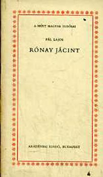 P�l Lajos - R�nay J�cint (A m�lt nagy tud�sai)