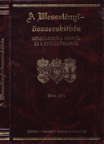 W. Salg gnes - A Wesselnyi-sszeeskvs - Beszmol a perrl s a kivgzsekrl
